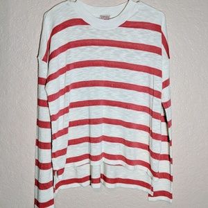 Canyon River Blues hi-low  stripped pullover shirt